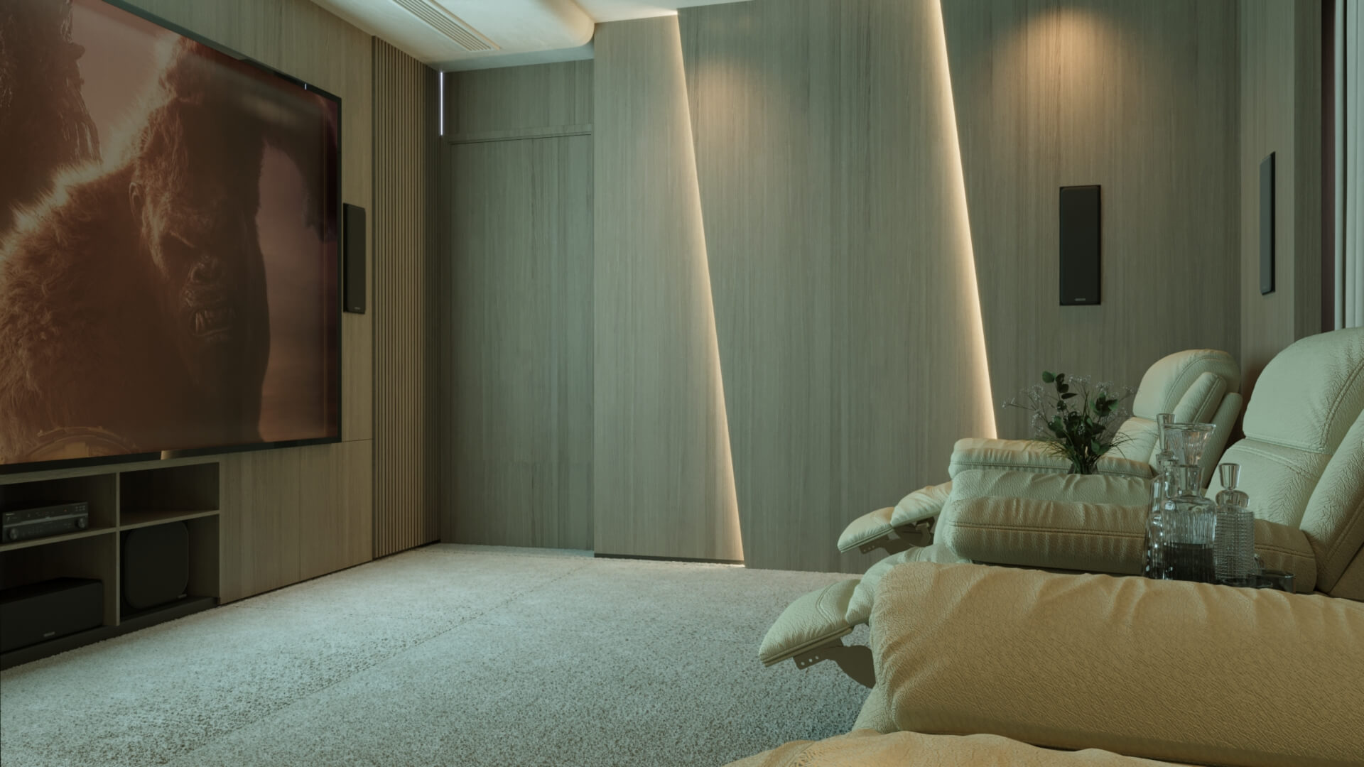 Al-Ain Villa Home Cinemas 4 render View 002