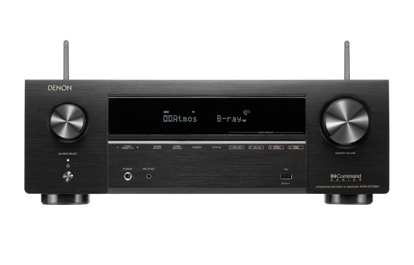 Denon AVRX-1700H Receiver – 4K HDR & Wireless Streaming