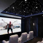 Elegant home cinema interiors with custom seating, acoustic wall treatments, ambient lighting, and premium AV equipment designed to avoid costly planning mistakes.