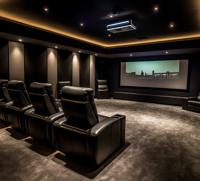 Modern Home Theater Design Ideas