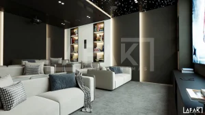 Best home cinema systems UAE luxury villa setup