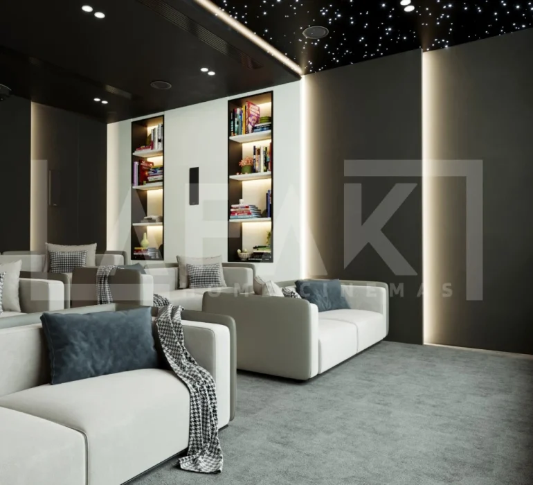 Best home cinema systems UAE luxury villa setup
