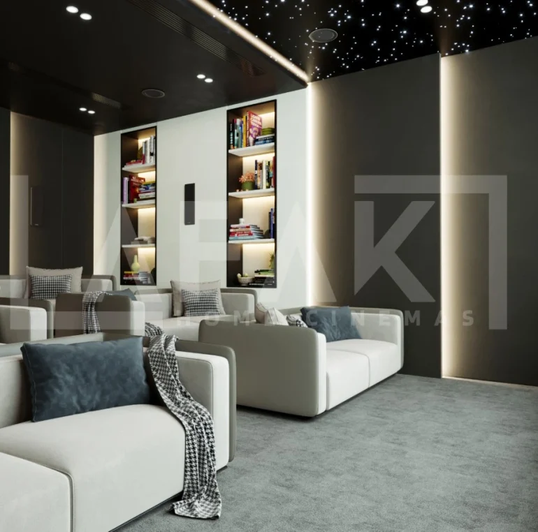 Best home cinema systems UAE luxury villa setup