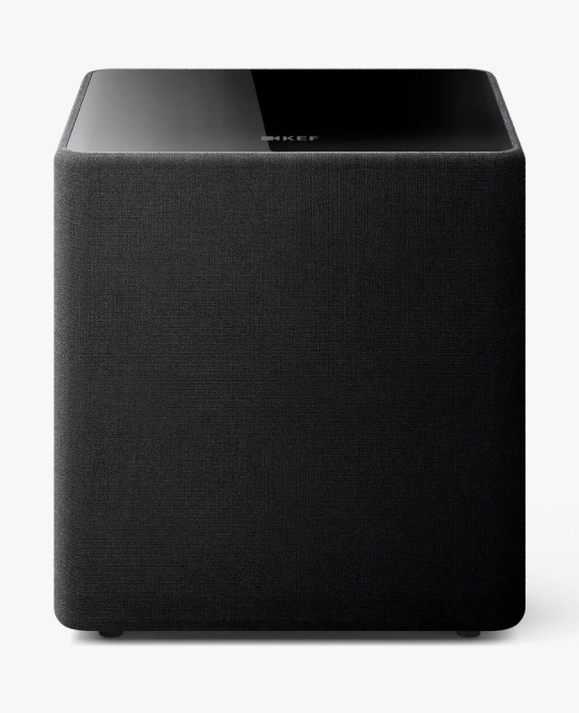 Modern home theatre with KEF speakers installed as the best sound system for home theatre, creating powerful cinematic audio.